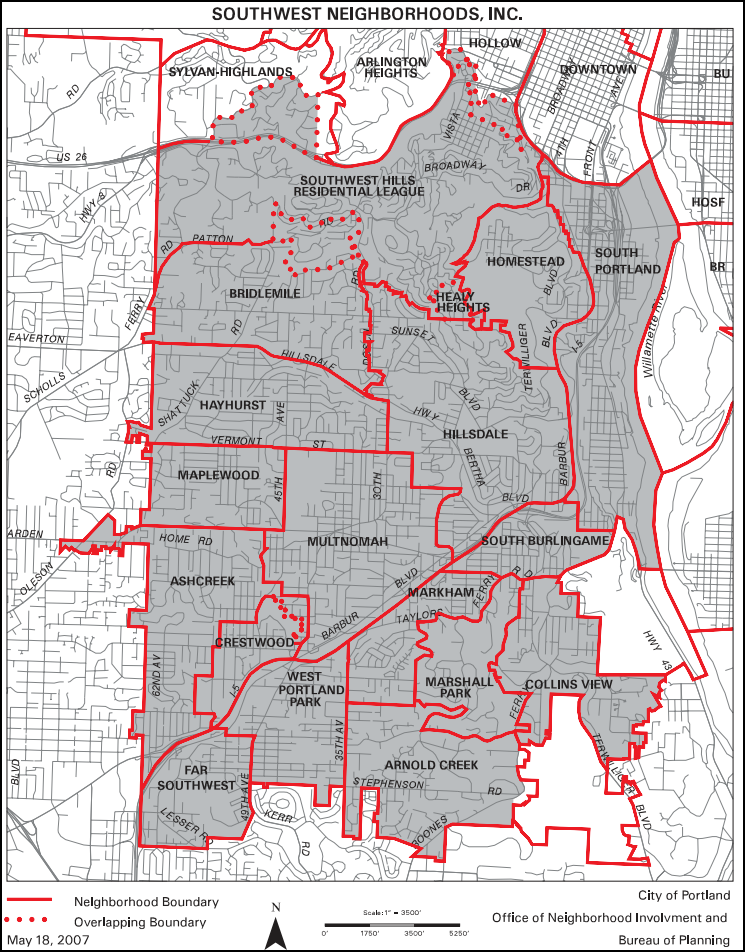 Southwest Neighborhoods